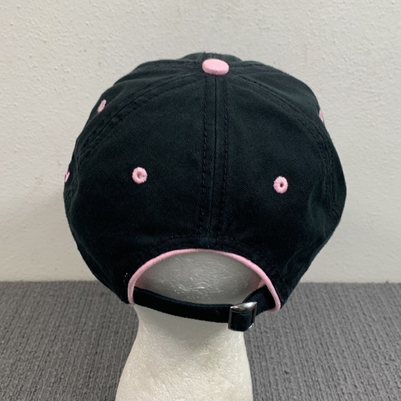 Delta Foremost Baseball Hat Womens OSFM Black Pink Shine in '09 Triangle Sport - Picture 7 of 13